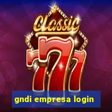 gndi empresa login